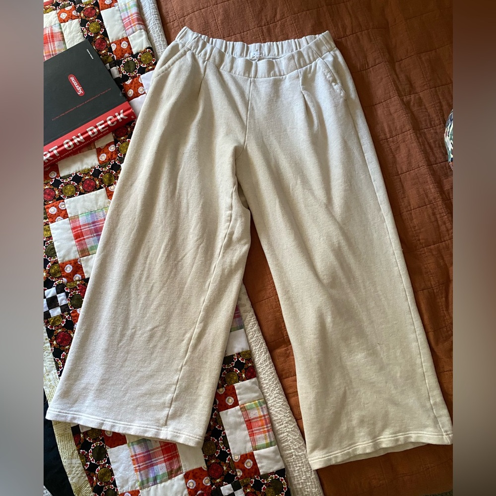 AERIE Wide Leg Sweatpants